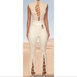 Ricki Brazil coconut rope jumpsuit